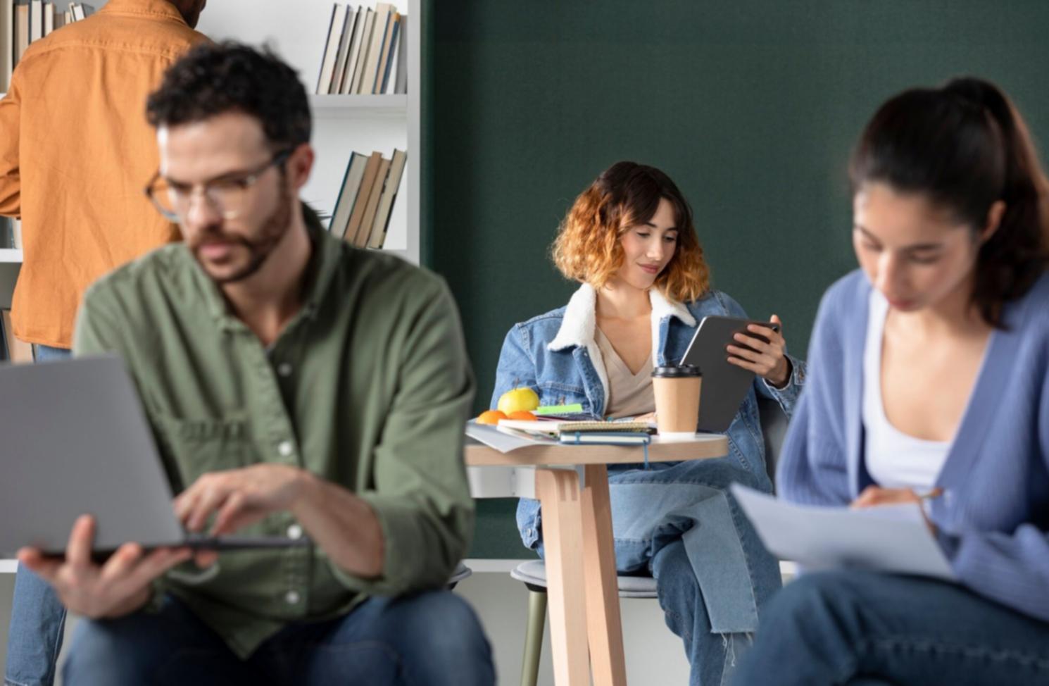 Session de formation avec présentation financière